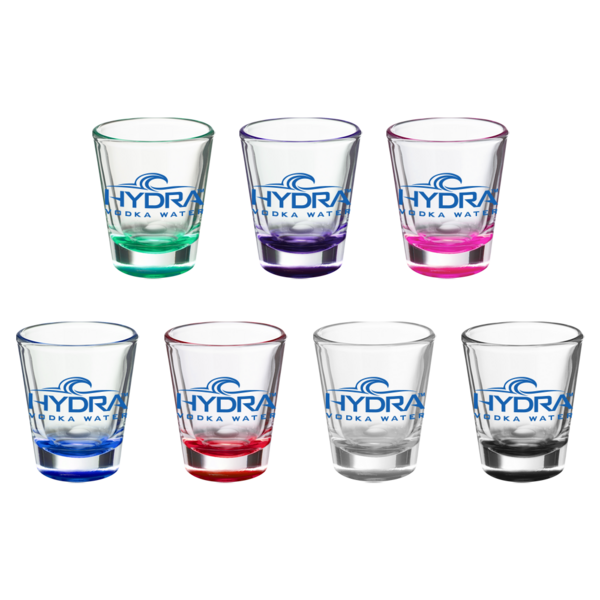 Custom 1.75 oz Clear Glass Shot Glasses
